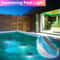 Solar LED RGB Floating Pool Lights Waterproof ColorChanging Outdoor Garden Lamps For Pool 9