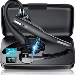 trucker bluetooth headset with noise cancelling dual mic