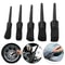 Boar Hair Car Detailing Brush Kit Premium Auto Interior Wheel Cleaner Set 2