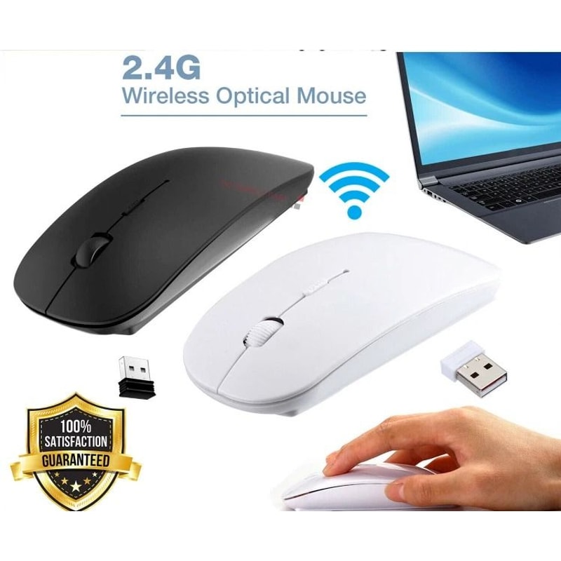 Wireless Optical Mouse For Apple MacBook Pro Air PC 3