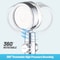 HighPressure Adjustable Turbine Shower Head For Water Saving Powerful Spray 5