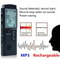 Digital Voice Recorder Mini Sound Player With Voice Activation For Lectures 4