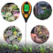 Digital Soil Tester For PH Moisture Temperature Sunlight Accurate Plant Care Meter For Gardeners A 4