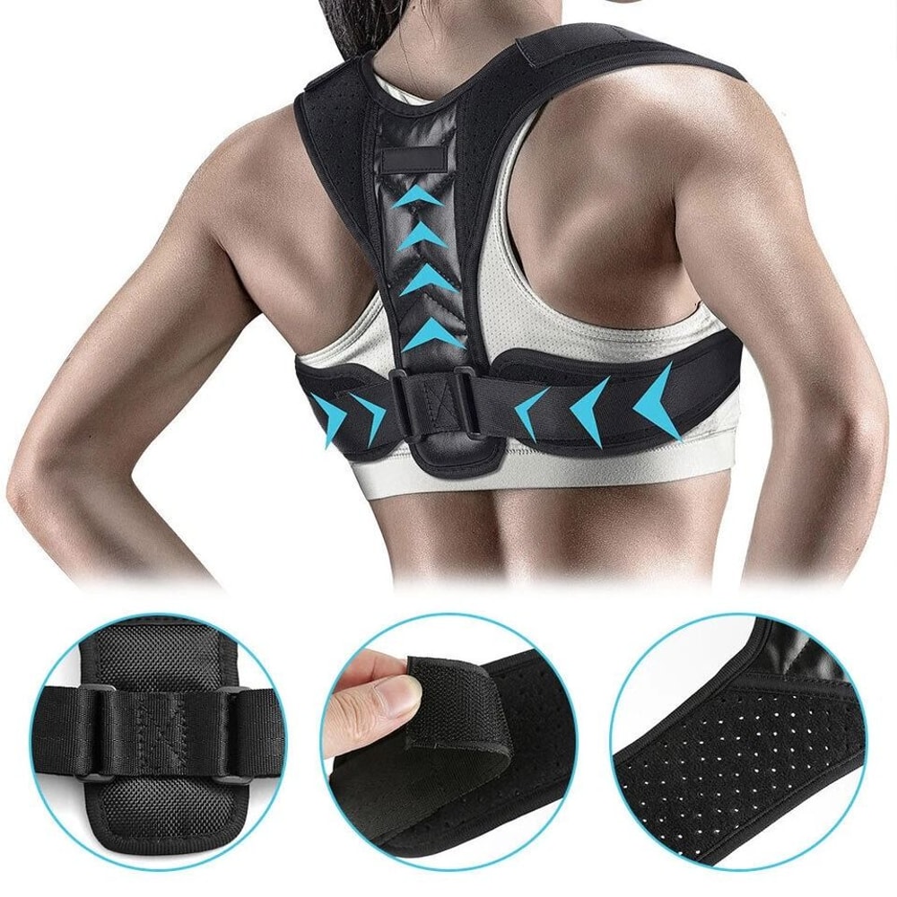 Posture Corrector Back Brace Shoulder Support Clavicle Belt For Men Women Pain Relief Improved Po 3