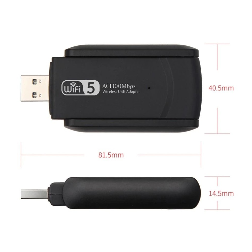WiFi Adapter Long Range Dual Band GHz Wireless USB 9
