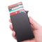 Mens RFID Blocking Wallet Carbon Fiber Slim Money Clip With Credit Card Holder Secure Stylish 3