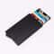 Mens RFID Blocking Wallet Carbon Fiber Slim Money Clip With Credit Card Holder Secure Stylish 6