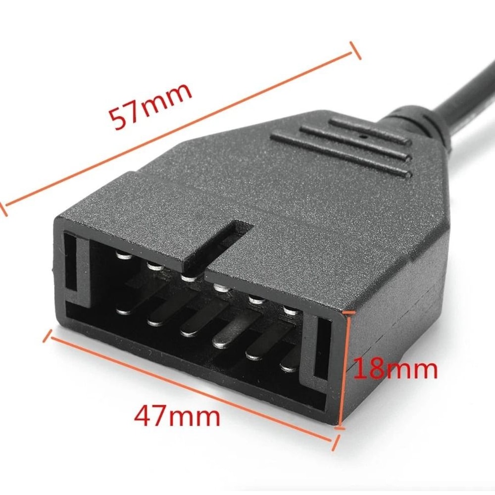 Adapter Cable For GM Diagnostic Scanners Pin To Pin Connector 5