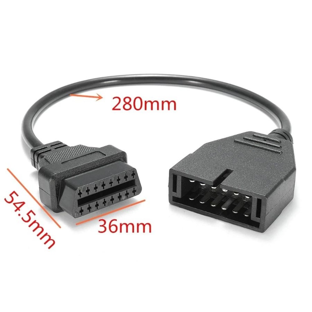 Adapter Cable For GM Diagnostic Scanners Pin To Pin Connector 9
