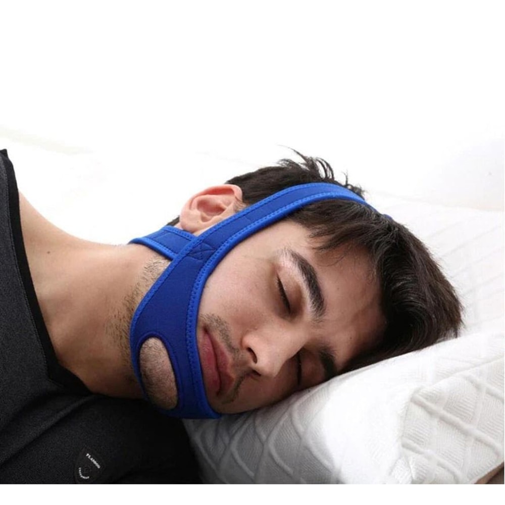 AntiSnoring Chin Strap Sleep Apnea Snore Stopper Snoreless Sleep Solution For Jaw Support 1