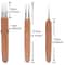 Bamboo Handle Crochet Needle Set For Dreadlock Hair Braiding Durable DIY Tool 3