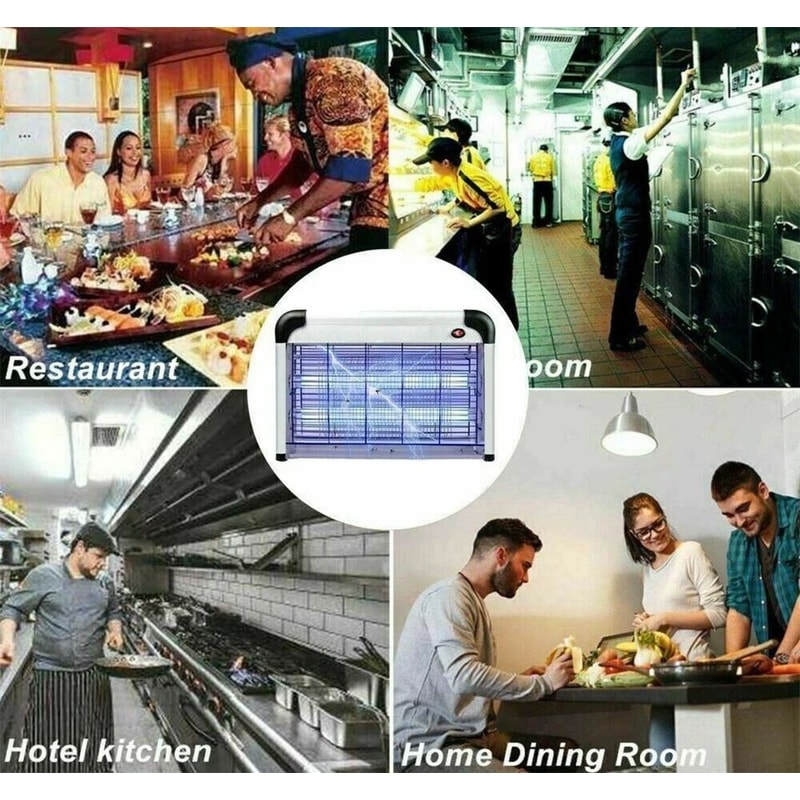 Electric Mosquito Zapper Insect Killer Lamp Indoor Outdoor Bug Pest Fly Trap 7