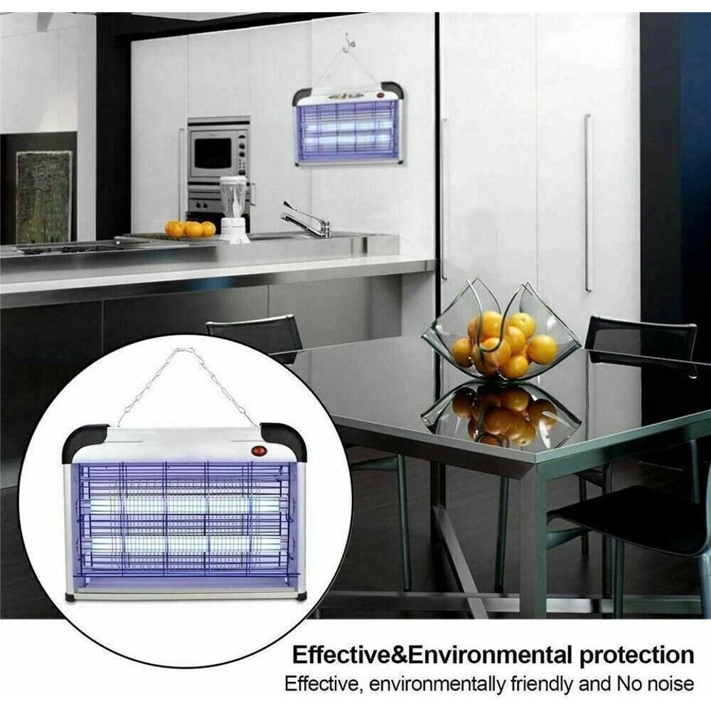 Electric Mosquito Zapper Insect Killer Lamp Indoor Outdoor Bug Pest Fly Trap 6