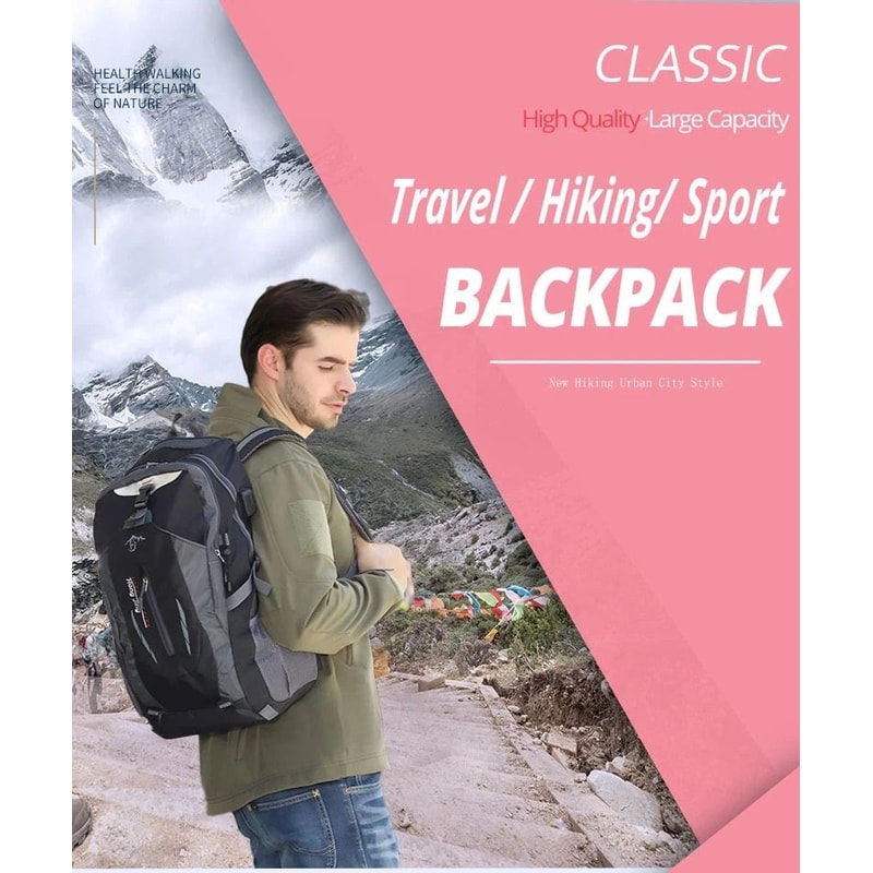 Travel Backpack For Men And Women Camping Laptop Backpack Hiking School Book Bag 12
