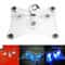 Fan USB Laptop Cooling Pad With LED Light Stand For PC Notebook 6