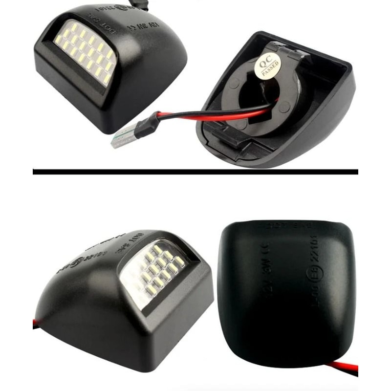 LED License Plate Light Lamp OEM Replacement With SMD LED Waterproof High Brightness 7
