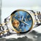 Mens Classic Stainless Steel Watch With Luminous Movement 2