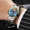 Mens Classic Stainless Steel Watch With Luminous Movement 0