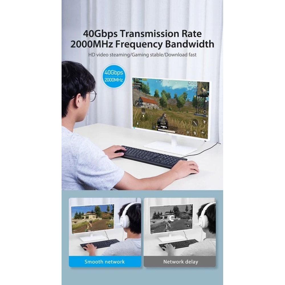 Ethernet Cable Super Speed Patch LAN Network Cable 4