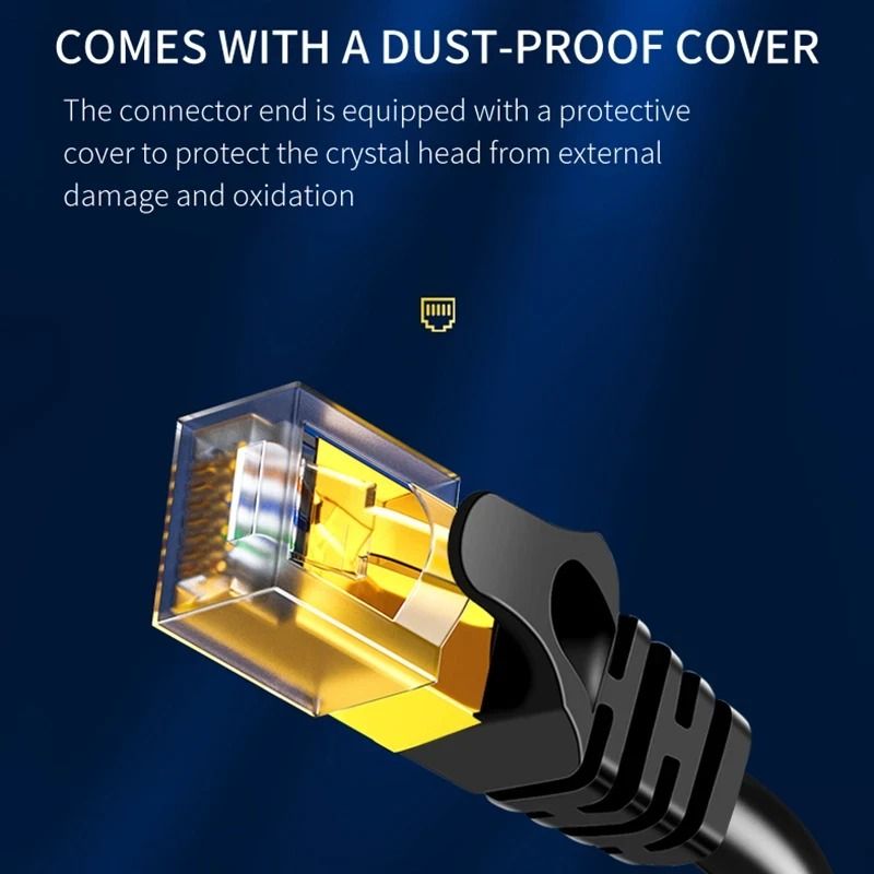 Ethernet Cable Super Speed Patch LAN Network Cable 10