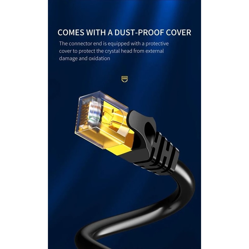 Ethernet Cable Super Speed Patch LAN Network Cable 16