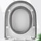 Winter Warm Toilet Seat Cover Soft Washable OShape Bidet Bathroom Mat 1