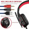 LED Gaming Headset With Stereo Bass For PC Xbox One Comfortable Surround Sound 7