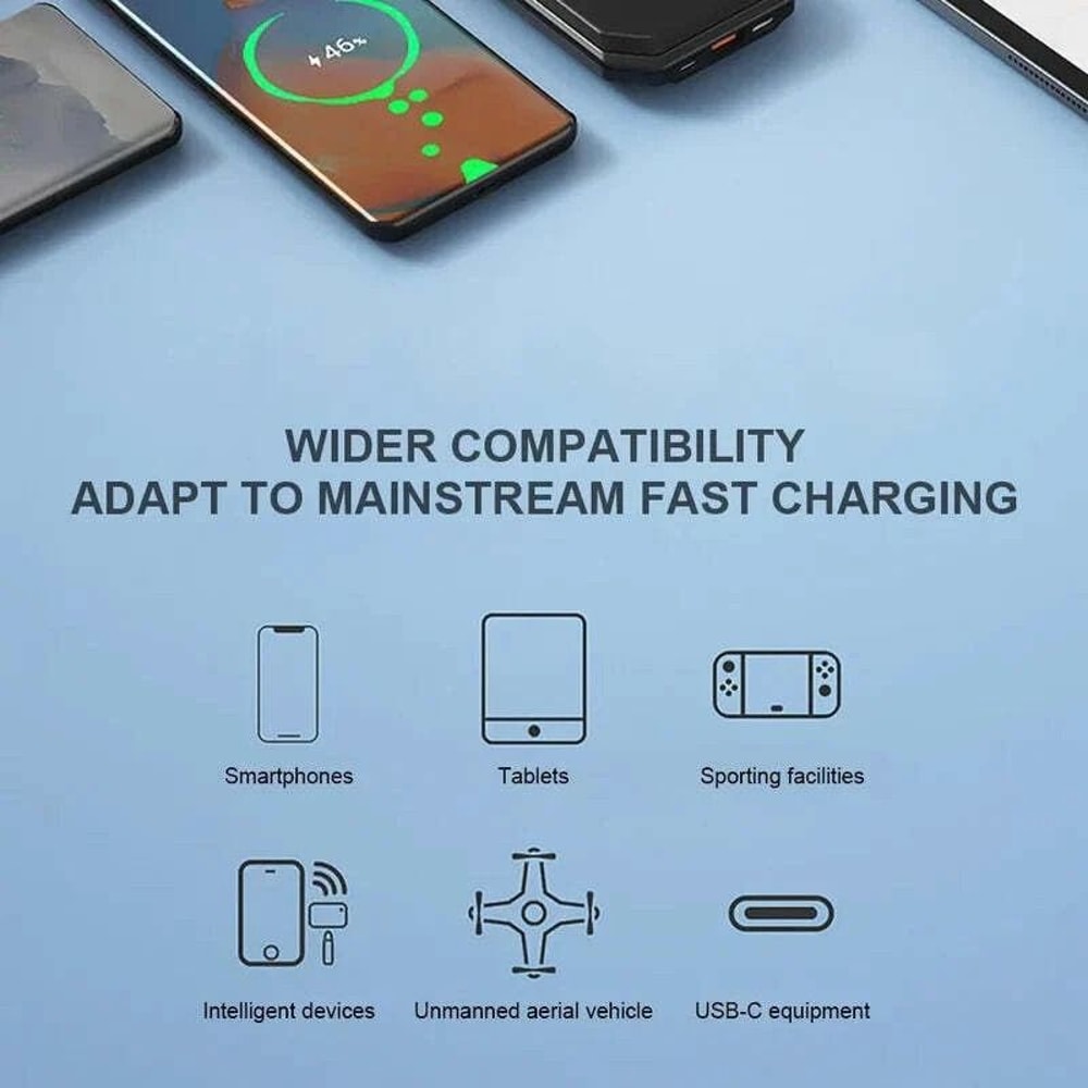 Car Charger Fast Charging Adapter With USB TypeC Dual Ports 7