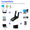 Long Range AC Dual Band 5GHz USB WiFi Adapter With HighGain Antennas 7