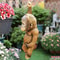 Monkey Chimp Hanging Rope Garden Ornament Outdoor Resin Sculpture For Garden Decor 3