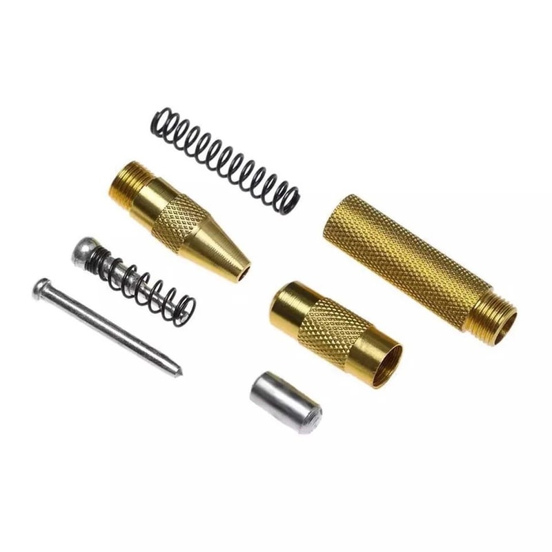 HeavyDuty Adjustable Automatic Center Punch Tool With Spring Loaded Action For Precision Metal Dril 6