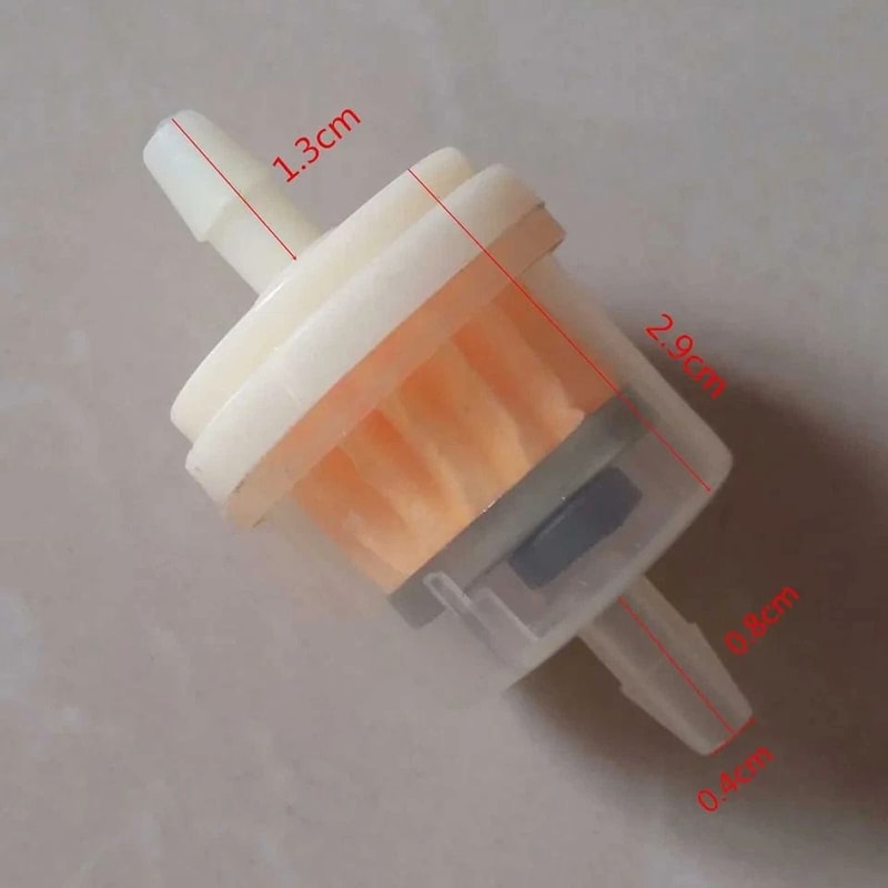 Inline Fuel Filters For Small Engines Line 67mm Hose Durable Gas Oil Filters For Lawn Mowers More 0