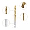 HSS Titanium Coated Twist Drill Bit Set With Quick Release Hex Shank For Metal Wood 3