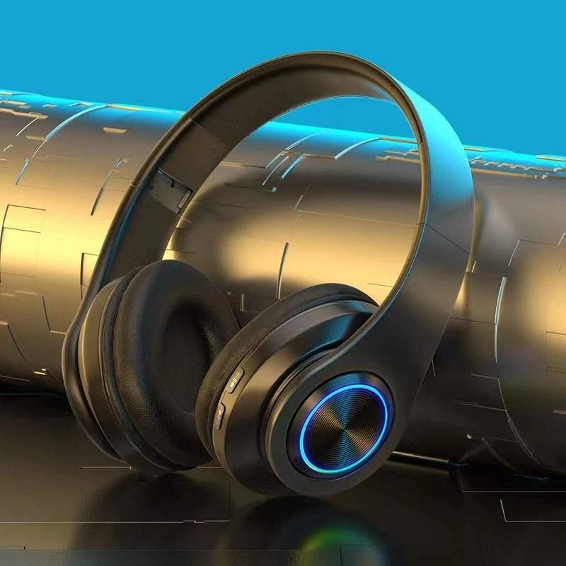 Super Bass Wireless Bluetooth Headphones Foldable Stereo Earphones With Mic For Clear Calls Immers 0