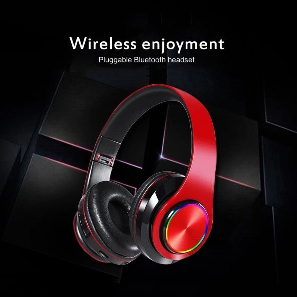 Super Bass Wireless Bluetooth Headphones Foldable Stereo Earphones With Mic For Clear Calls Immers 4