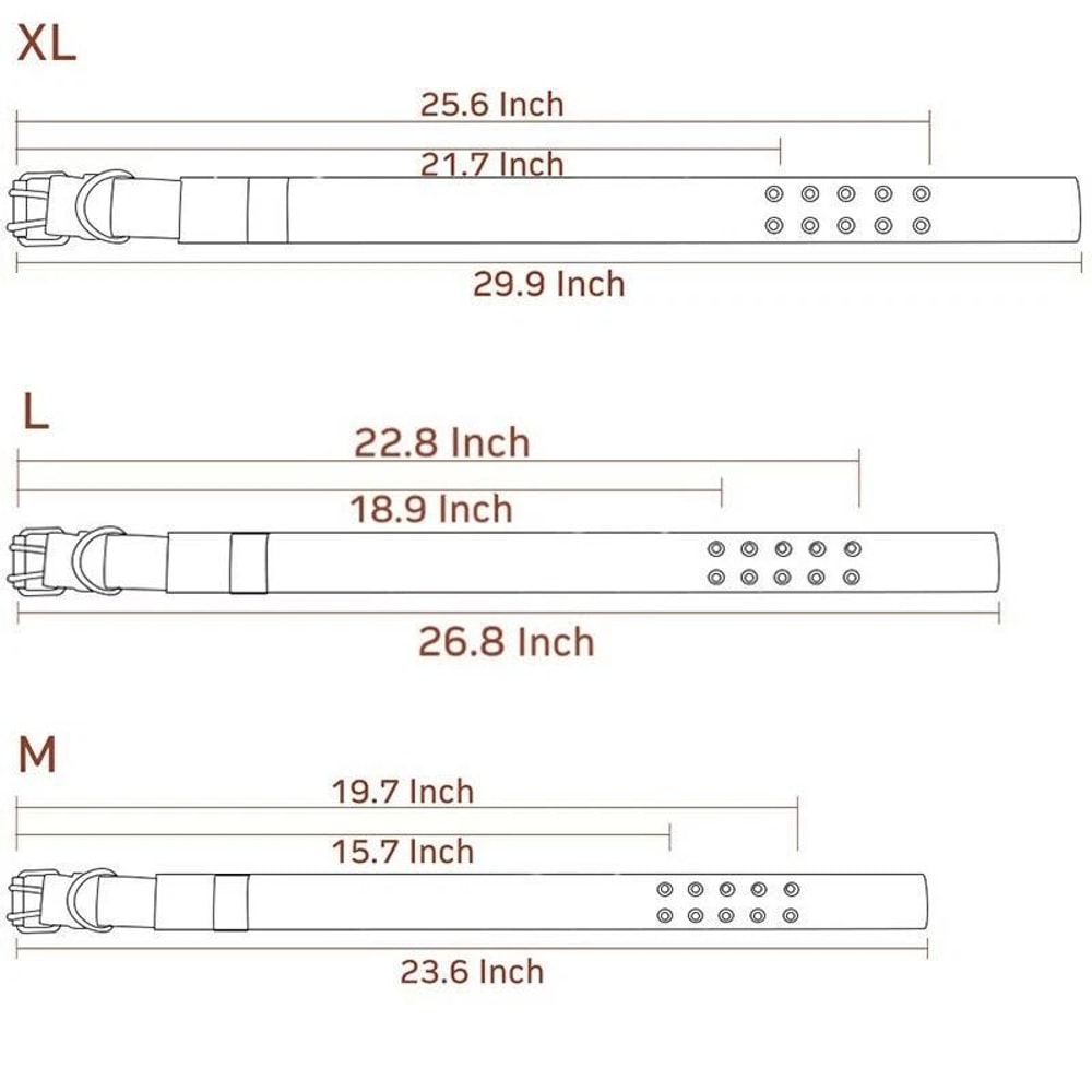 Heavy Duty Tactical Dog Collar For Large Breeds MilitaryGrade K9 Collar With Metal Buckle 15