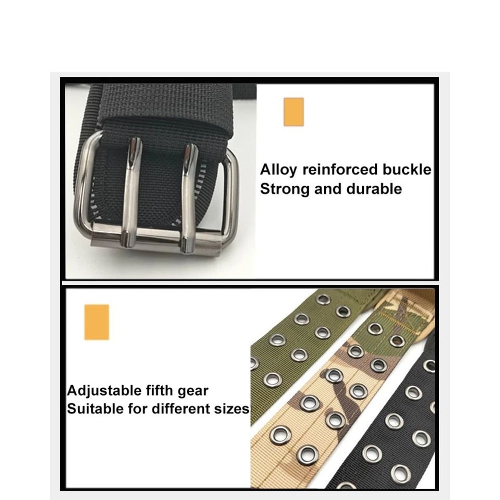 Heavy Duty Tactical Dog Collar For Large Breeds MilitaryGrade K9 Collar With Metal Buckle 17