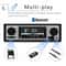 Vintage Bluetooth Car Radio FM Player With AUX USB SD Card Support 3