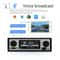 Vintage Bluetooth Car Radio FM Player With AUX USB SD Card Support 5