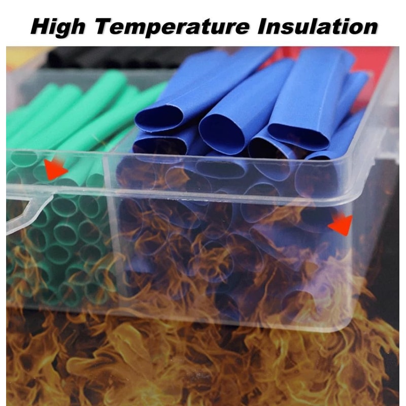 Heat Shrink Tubing Insulation Shrinkable Tube Wire Cable Sleeve With Box 2