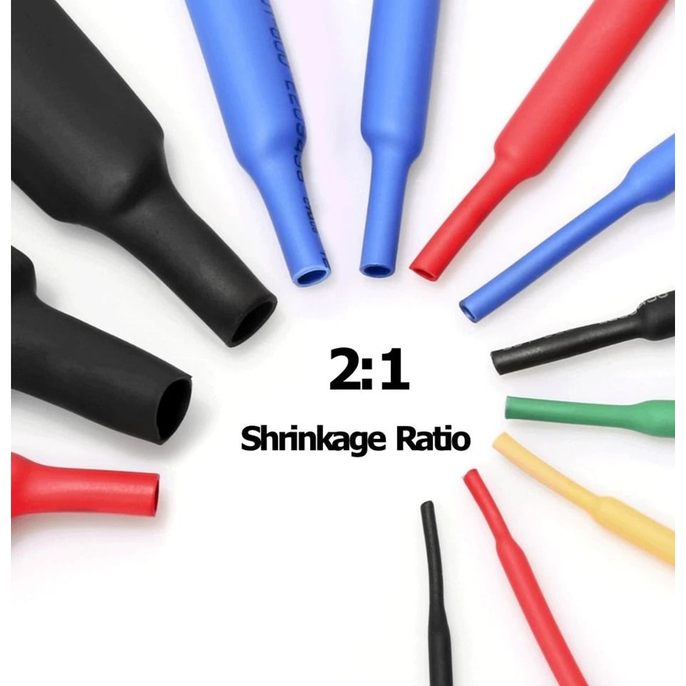 Heat Shrink Tubing Insulation Shrinkable Tube Wire Cable Sleeve With Box 4