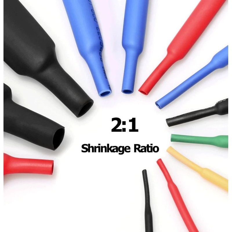 Heat Shrink Tubing Insulation Shrinkable Tube Wire Cable Sleeve With Box 4