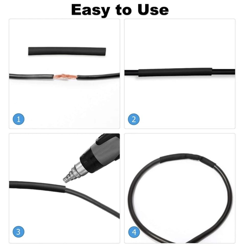Heat Shrink Tubing Insulation Shrinkable Tube Wire Cable Sleeve With Box 5