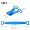 Silicone Bath Brush DualSided Exfoliating Scrubber For Body Wash Back 3