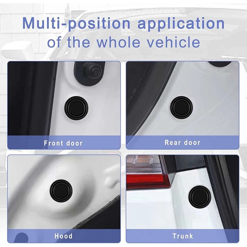 Premium Car Door Shock Absorber Silicone Pad For Silent Closing 5