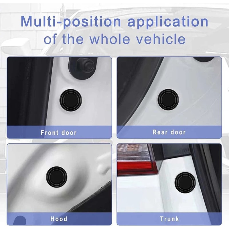 Premium Car Door Shock Absorber Silicone Pad For Silent Closing 5