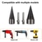 HighSpeed Twist Wood Splitter Drill Bit Firewood Screw Splitting Cone Driver For Easy Log Cutting 8