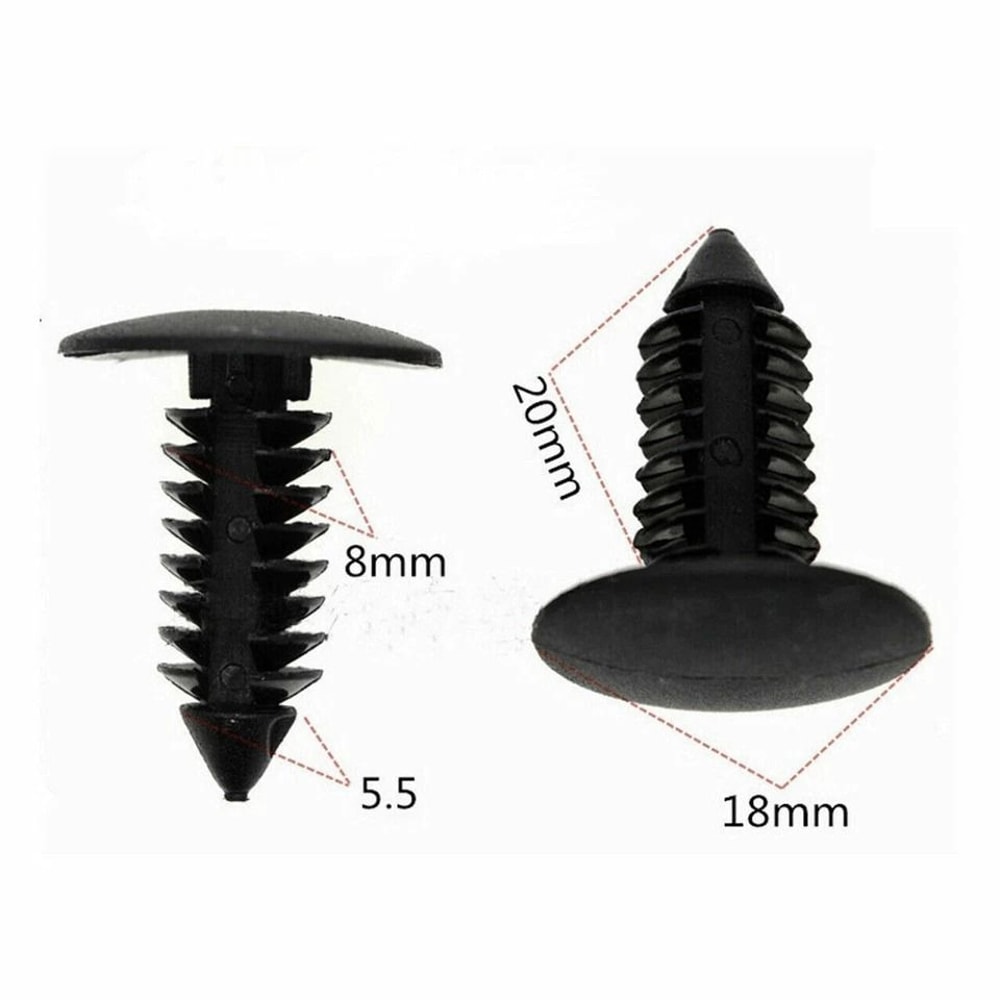 HighQuality Bumper Clips For Car Fender Auto Plastic Rivets 3