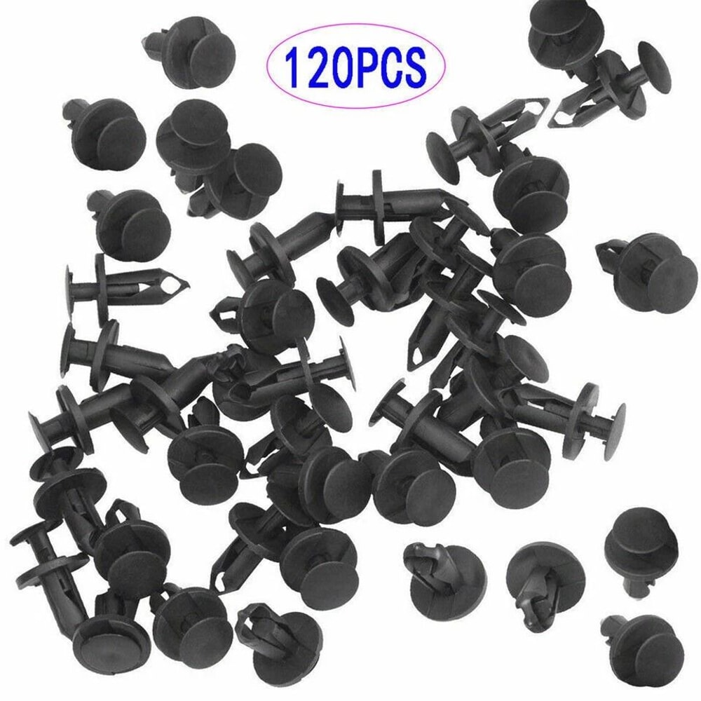 Bumper Clips Plastic Fasteners For Auto Car 8mm Rivets Fender Push Clips Durable Retainers For Aut