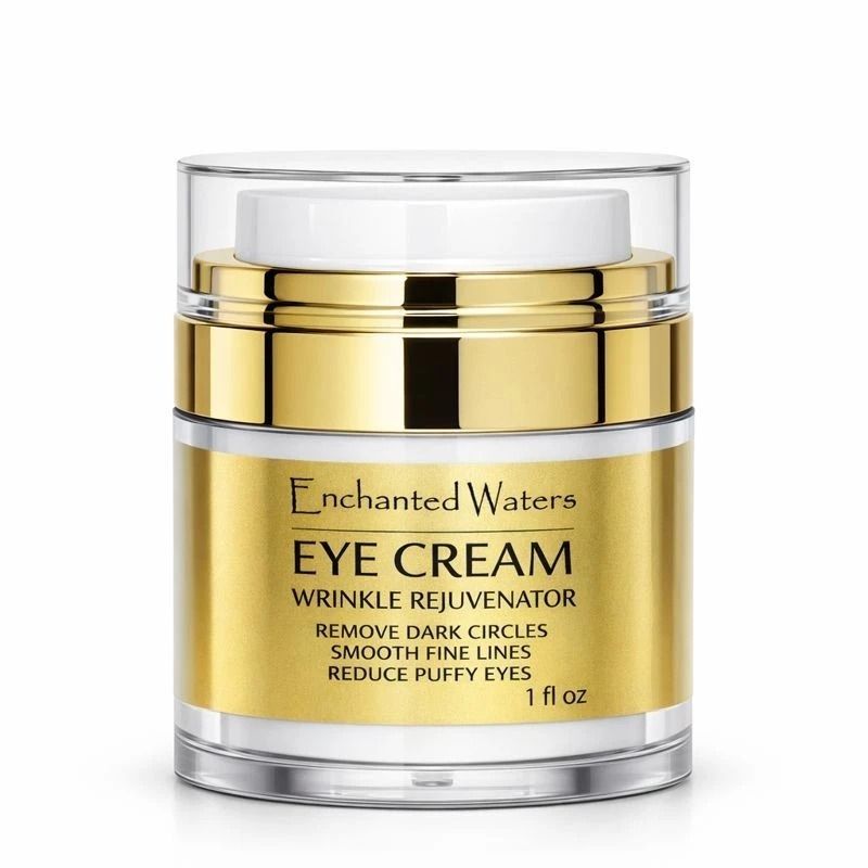 AntiAging Under Eye Cream Gel For Dark Circles Wrinkles With Hyaluronic Acid Plant Stem Cells 6